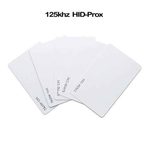 125khz rfid cards|hid 125khz prox cards.